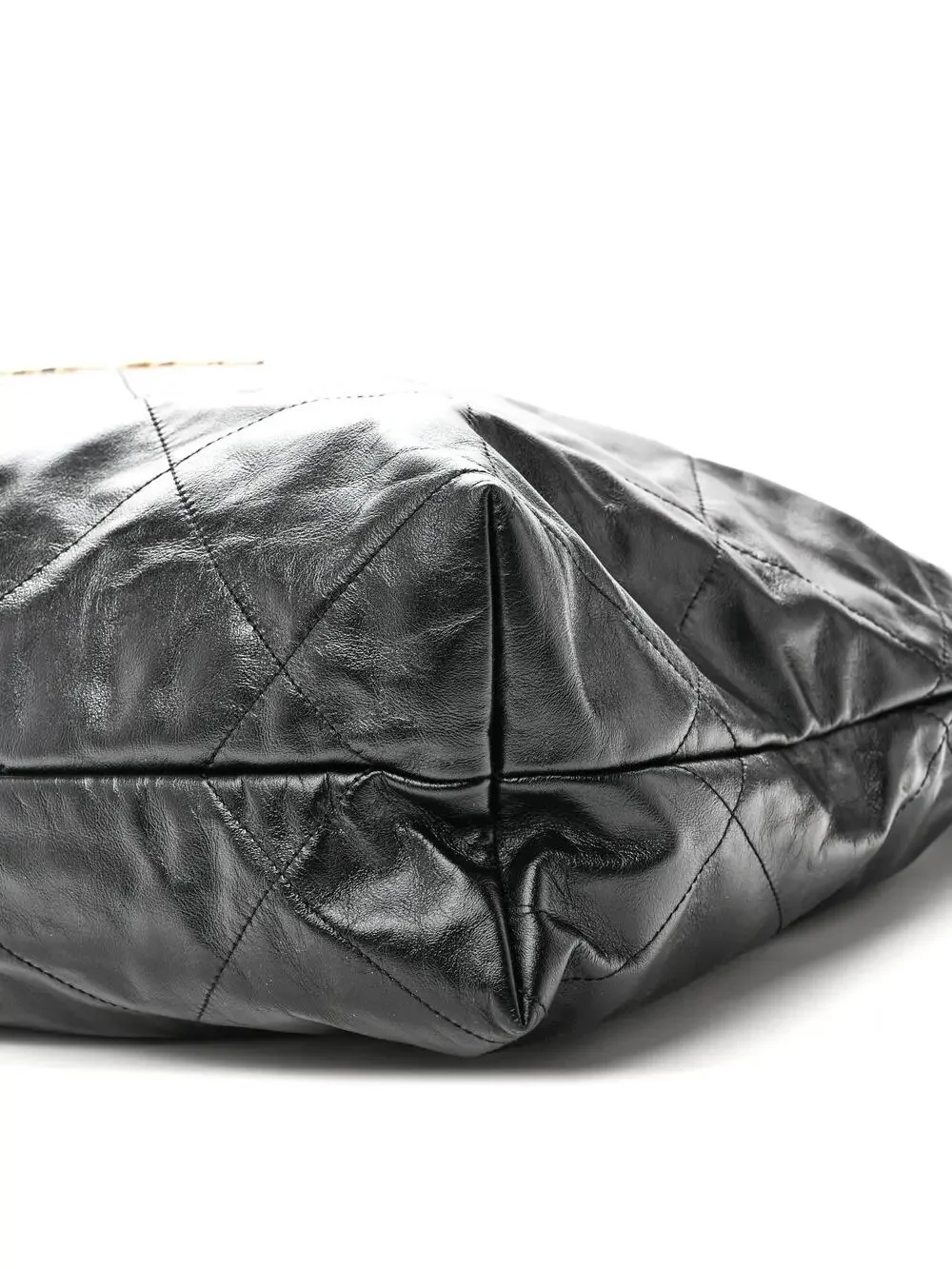 Shiny Calfskin Quilted Large Chanel 22 #338444C55B